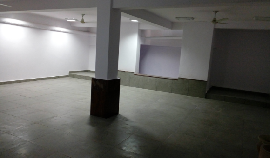 Enclosed furnished unfurnished space in basement