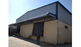 Commercial Warehouse with Tin Shaed on Rent at VKI Area