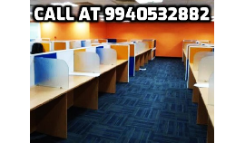 Office sapce for rent in ground floor 