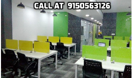 10 seat Furn Office space for rent with all Amenity 