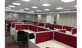 Fully Furnished 6800 Sqfts Office Space for Rent in business Park 