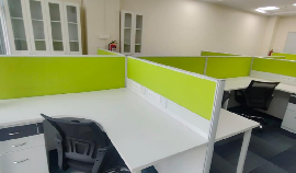 Furnished office space for rent in Greams Road