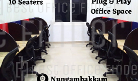 Shared office Space for Rent in Nungambakkam