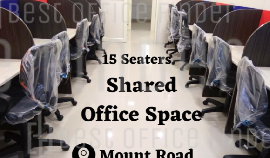 Shared office space for rent in Mount Road