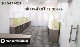 Coworking office space for rent in Nungambakkam