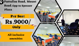 Coworking office space for rent in Mount Road