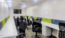 10 seater Shared office space for rent in Thousand lights